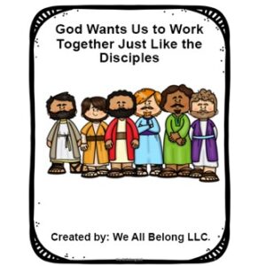Let's Work Together Adapted Bible Binder