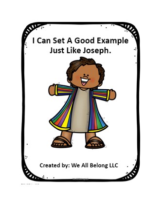 I Can Be A Good Example Adapted Bible Binder