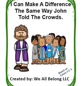 I Can Make A Difference Adapted Bible Binder
